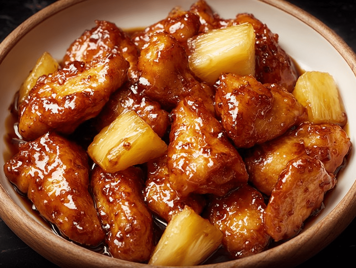 Brown Sugar Pineapple Chicken