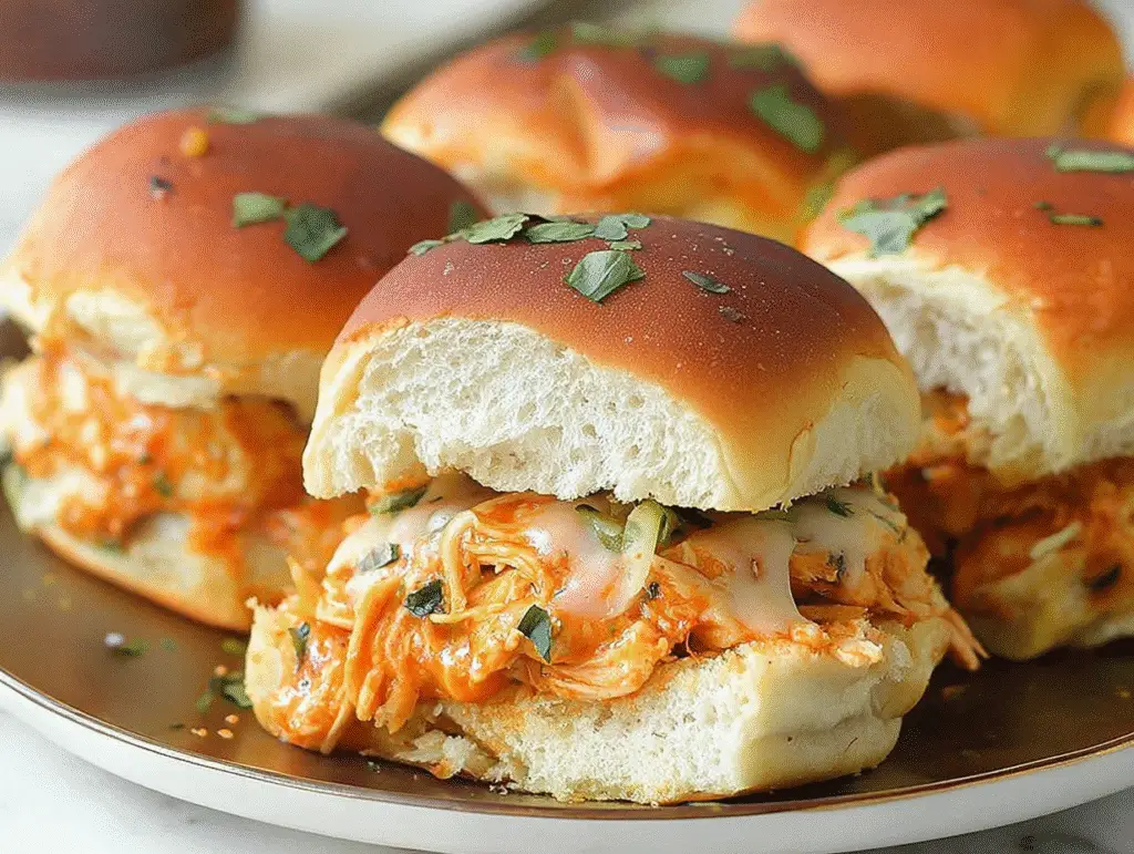 Buffalo Chicken Sliders