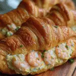Buttery Shrimp Stuffed Croissants