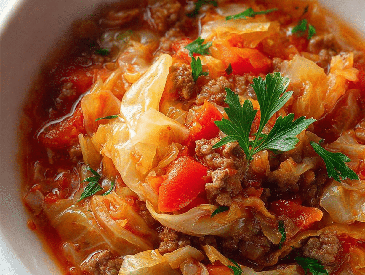 Cabbage Roll Soup