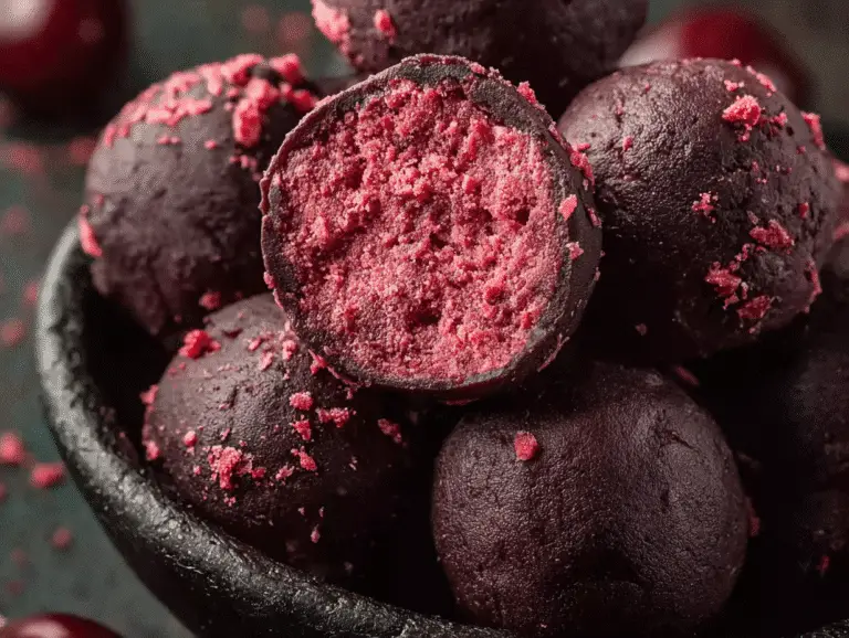 Cherry Mash Truffles