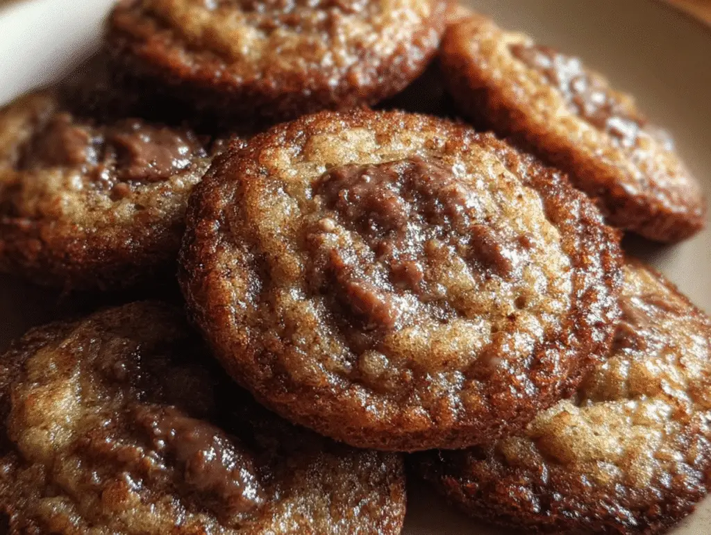 Chewy Banana Bread Cookies