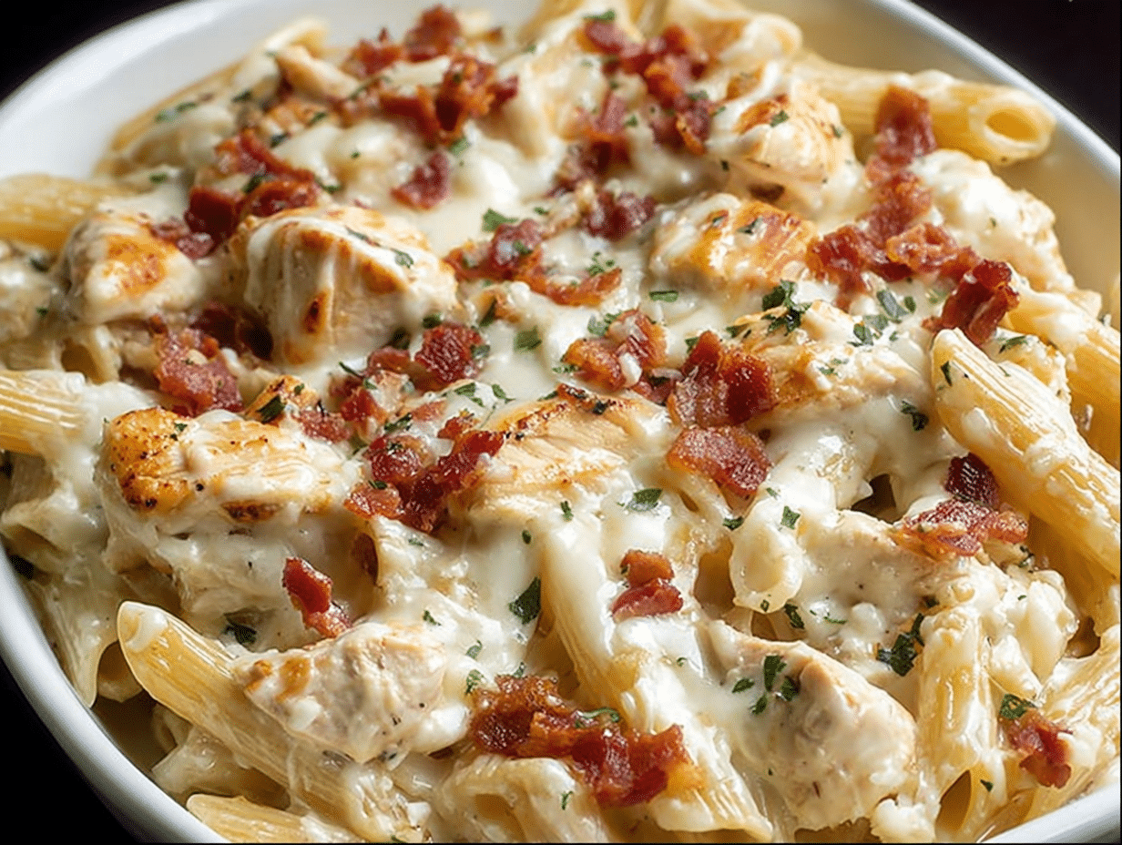 Chicken Bacon Ranch Pasta