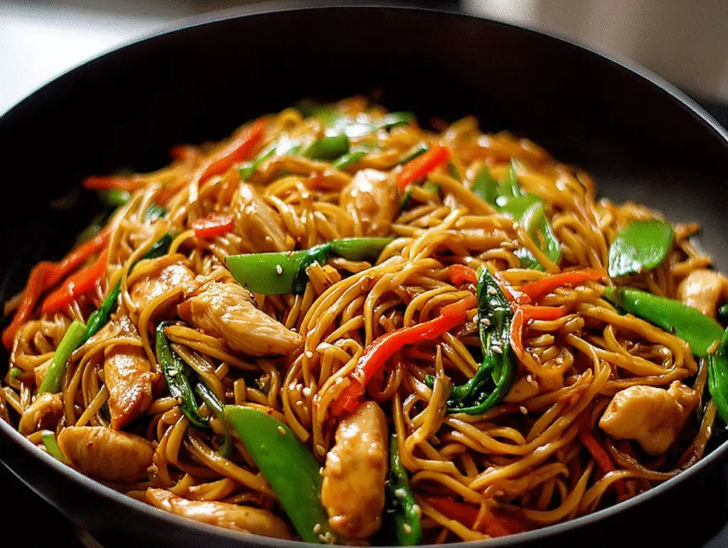 Chicken Lo Mein