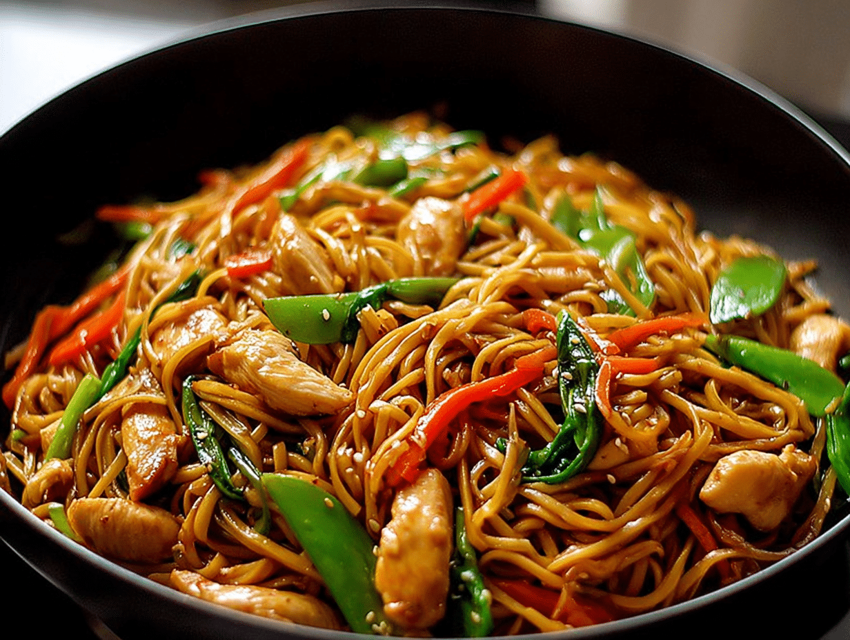 Chicken Lo Mein