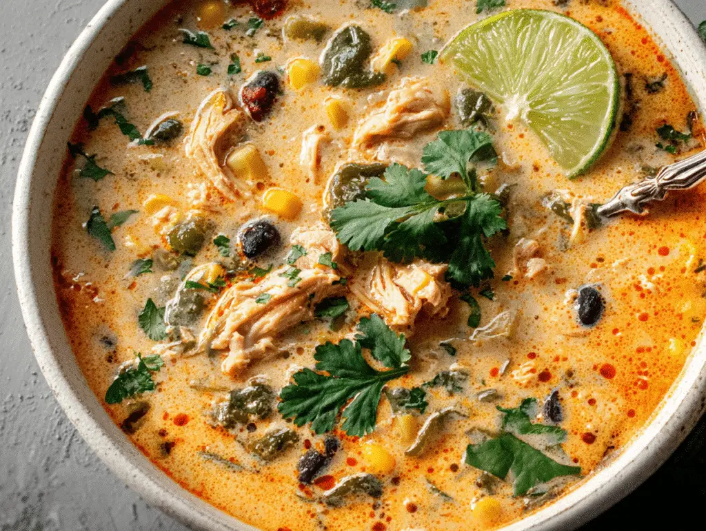 Chicken Poblano Soup
