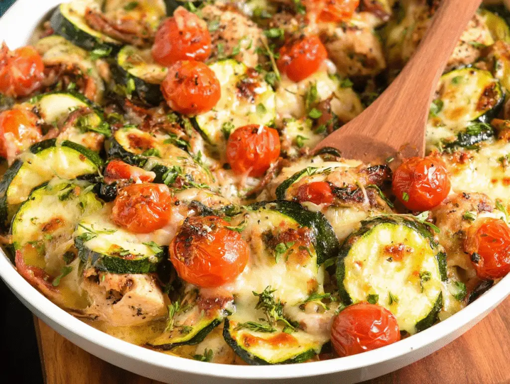 Chicken Zucchini Bake