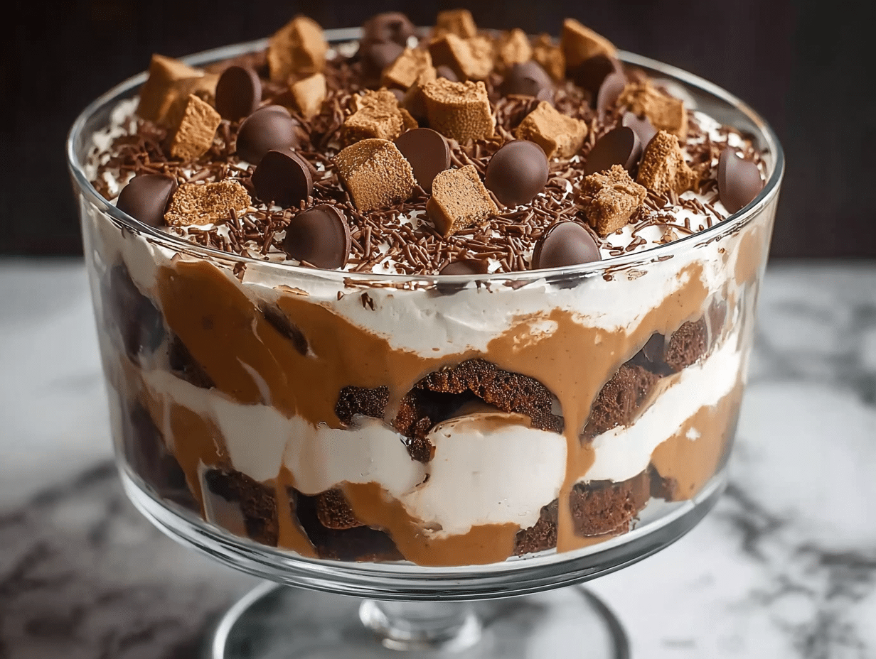 Chocolate Peanut Butter Trifle