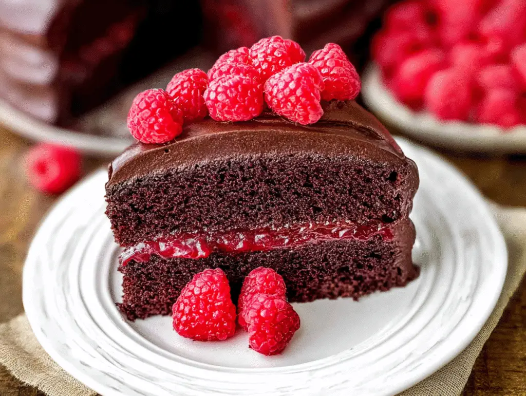 Chocolate Raspberry Cake