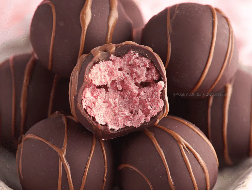 Chocolate Raspberry Truffles