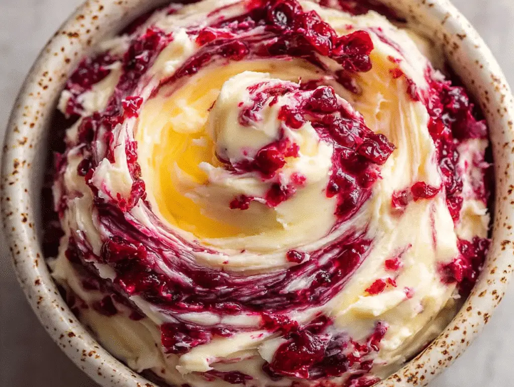 Christmas Cranberry Honey Butter