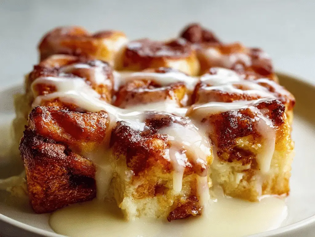 Classic Apple Cinnamon Roll Casserole