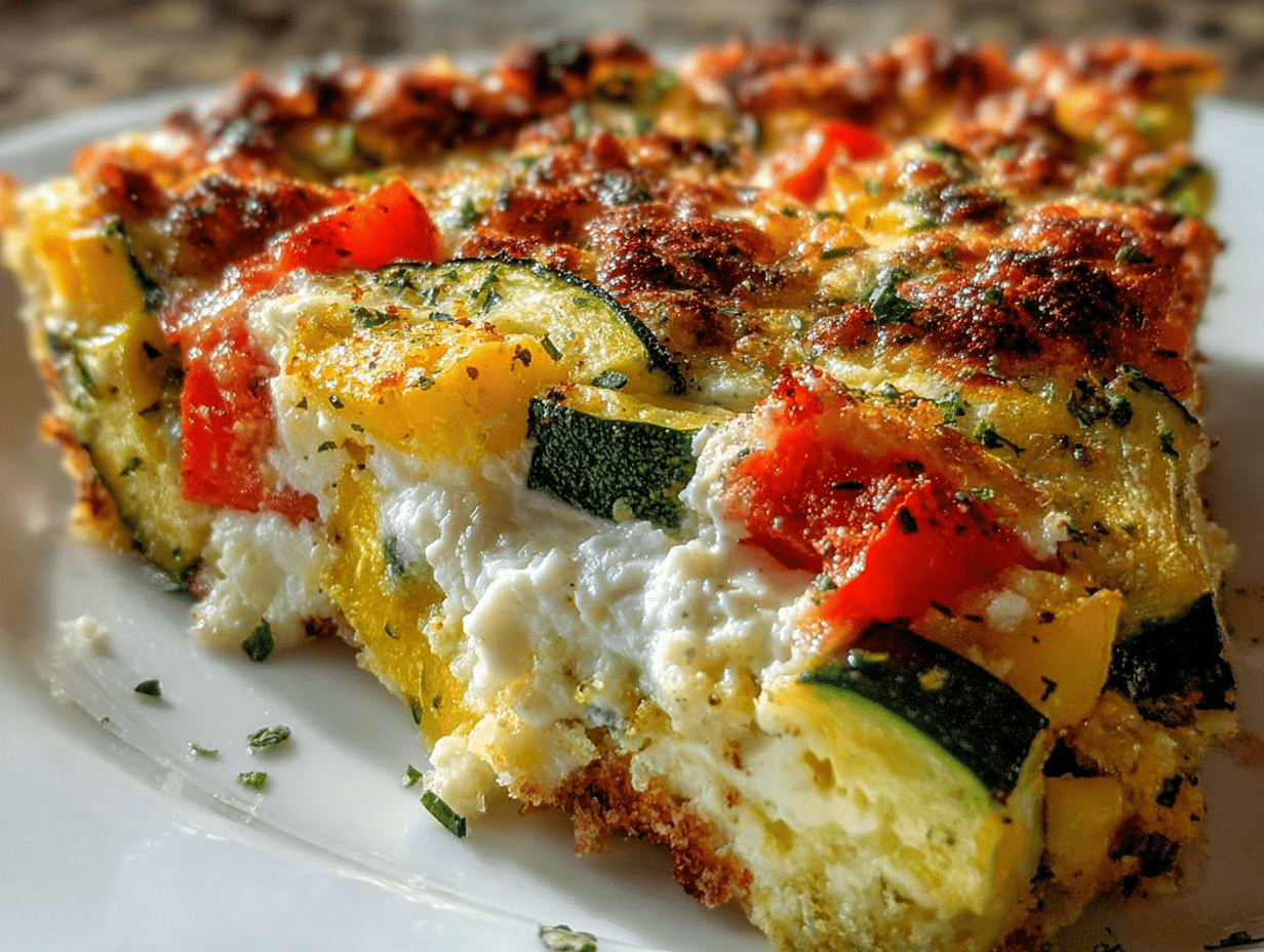 Cottage Cheese and Veggie Bake