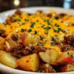Cowboy Beef & Potato Casserole