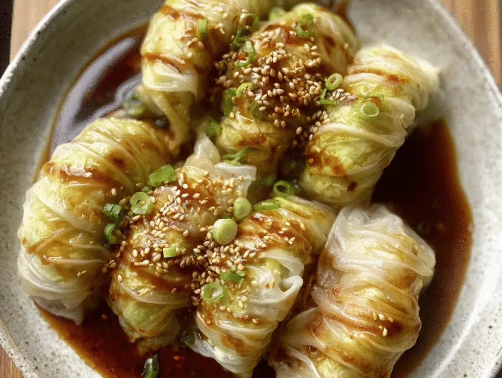 Crispy Cabbage Dumplings