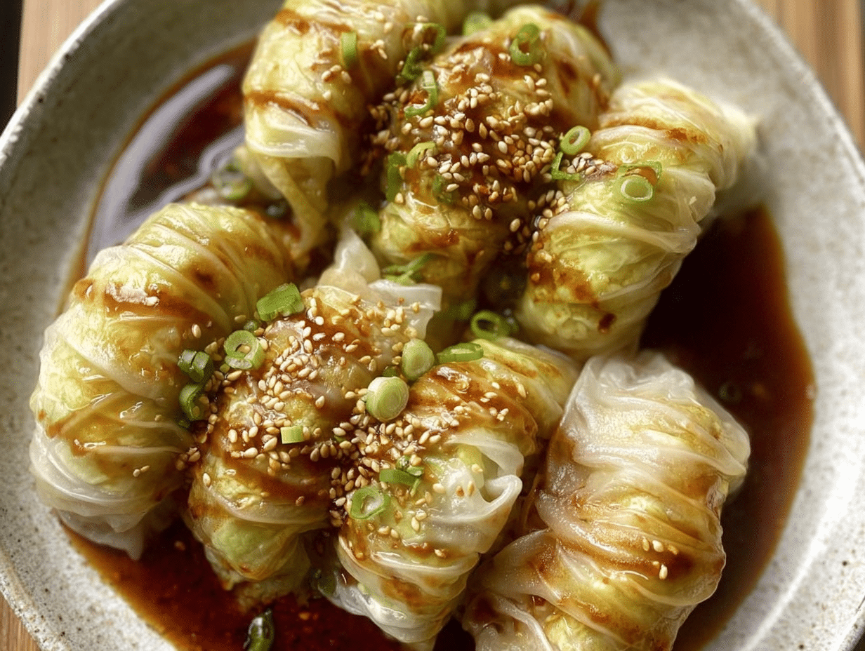 Crispy Cabbage Dumplings