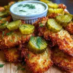 Crispy Dill Pickle Parmesan Chicken