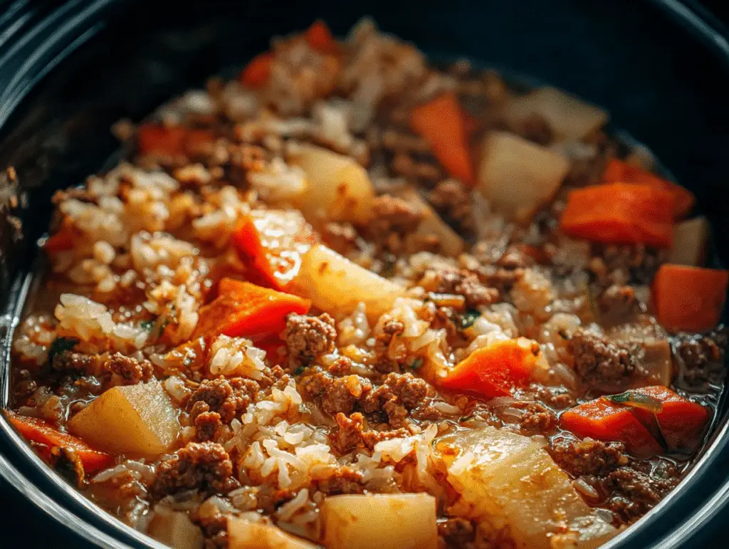 Crockpot Kitchen Sink Casserole