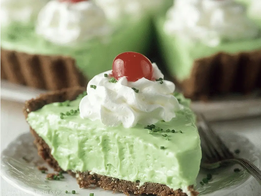 Delicious Chocolate Shamrock Pies Recipe for St. Patrick's Day