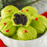Delicious Grinch Oreo Balls