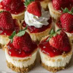 Delicious Strawberry Cheesecake Cupcakes