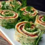 Easy Cheesy Bacon, Lettuce & Tomato Spirals