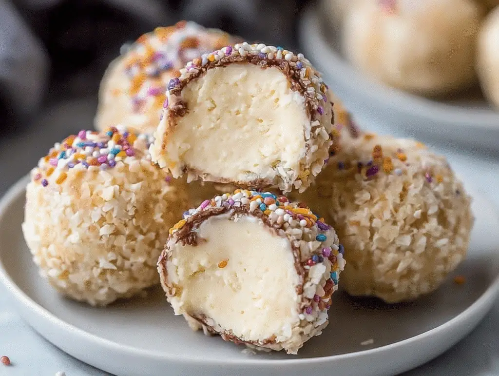 Easy No-Bake Cheesecake Balls Recipe