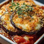 Eggplant Tomato Gratin