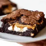 Fluffernutter Brownies