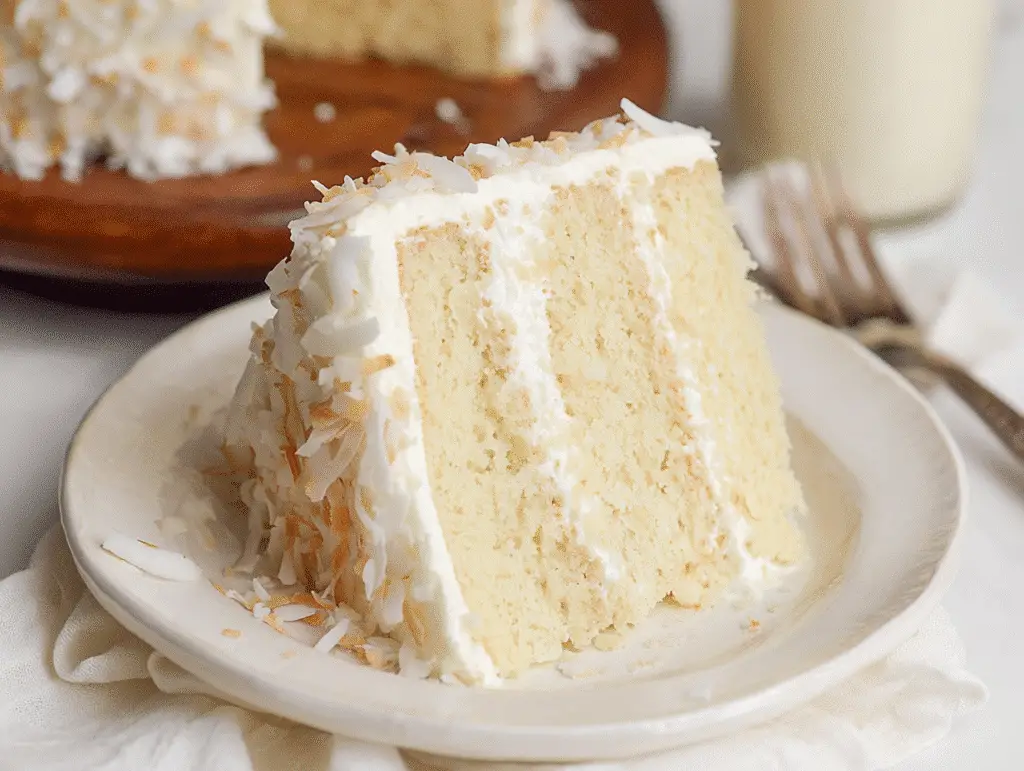 Fluffy Coconut Cake