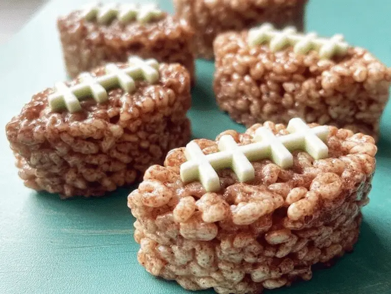 Football Rice Krispie Treats Recipe