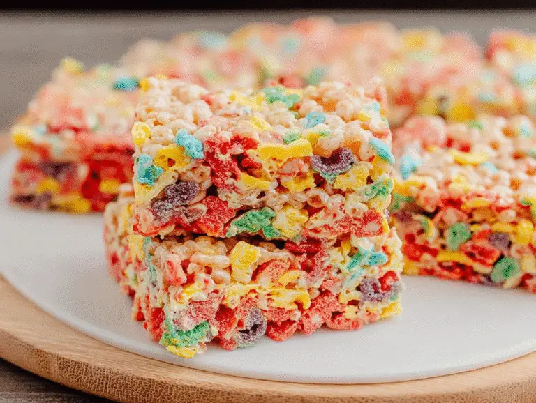 Fruity Pebbles Rice Krispie Treats