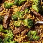 Garlic Butter Steak & Broccoli Ramen