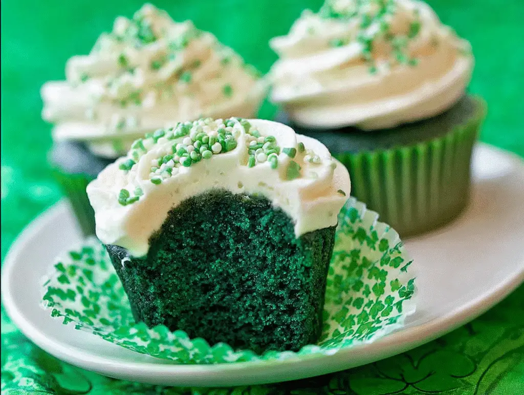 Green Velvet Cupcakes