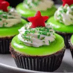 Grinch Mini Cheesecakes
