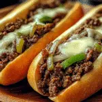 Ground Beef Philly Cheesesteaks