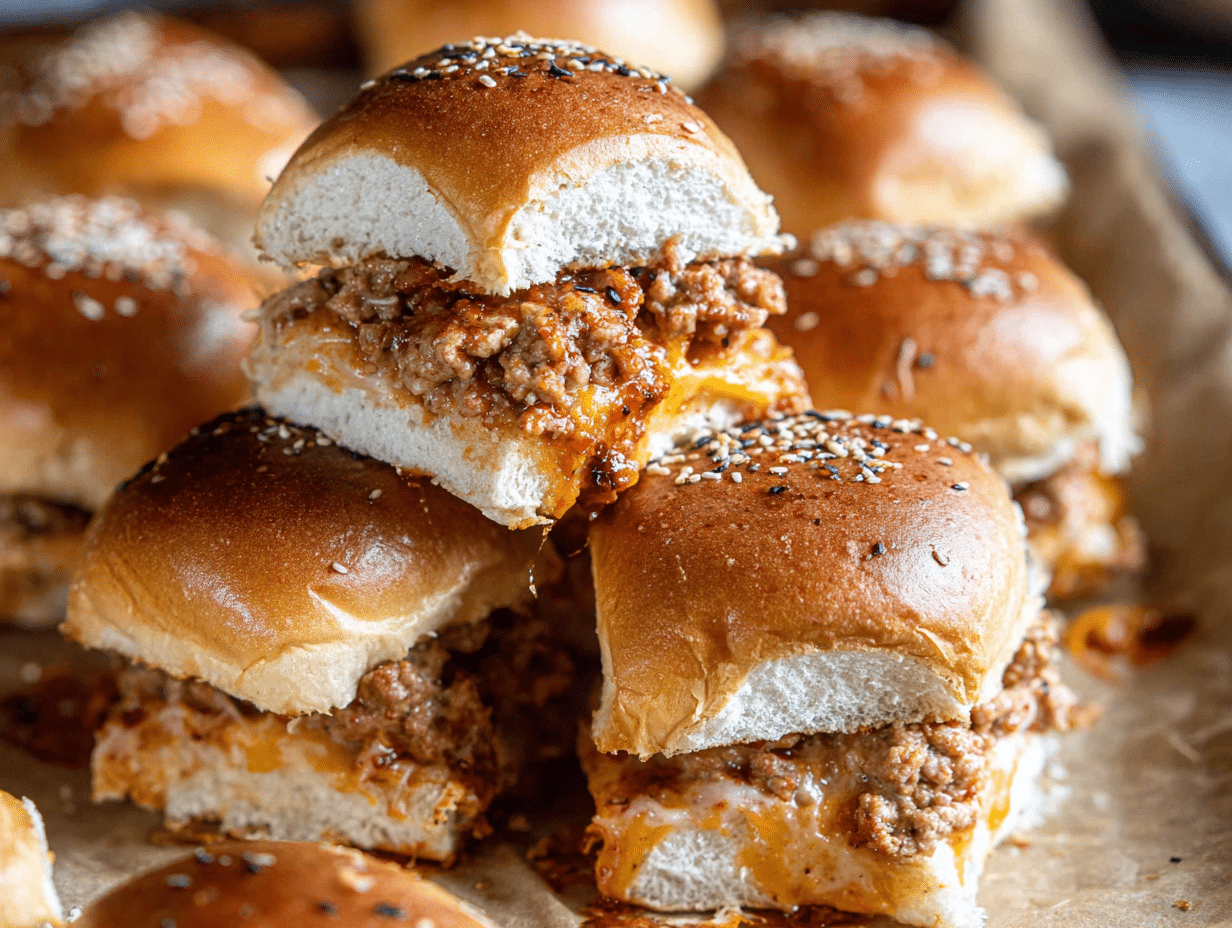 Ground Turkey Sliders