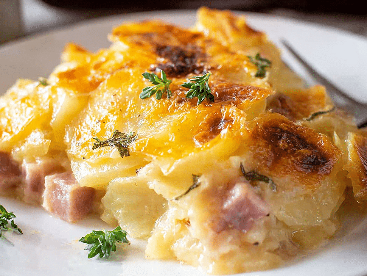 Ham and Potato Casserole