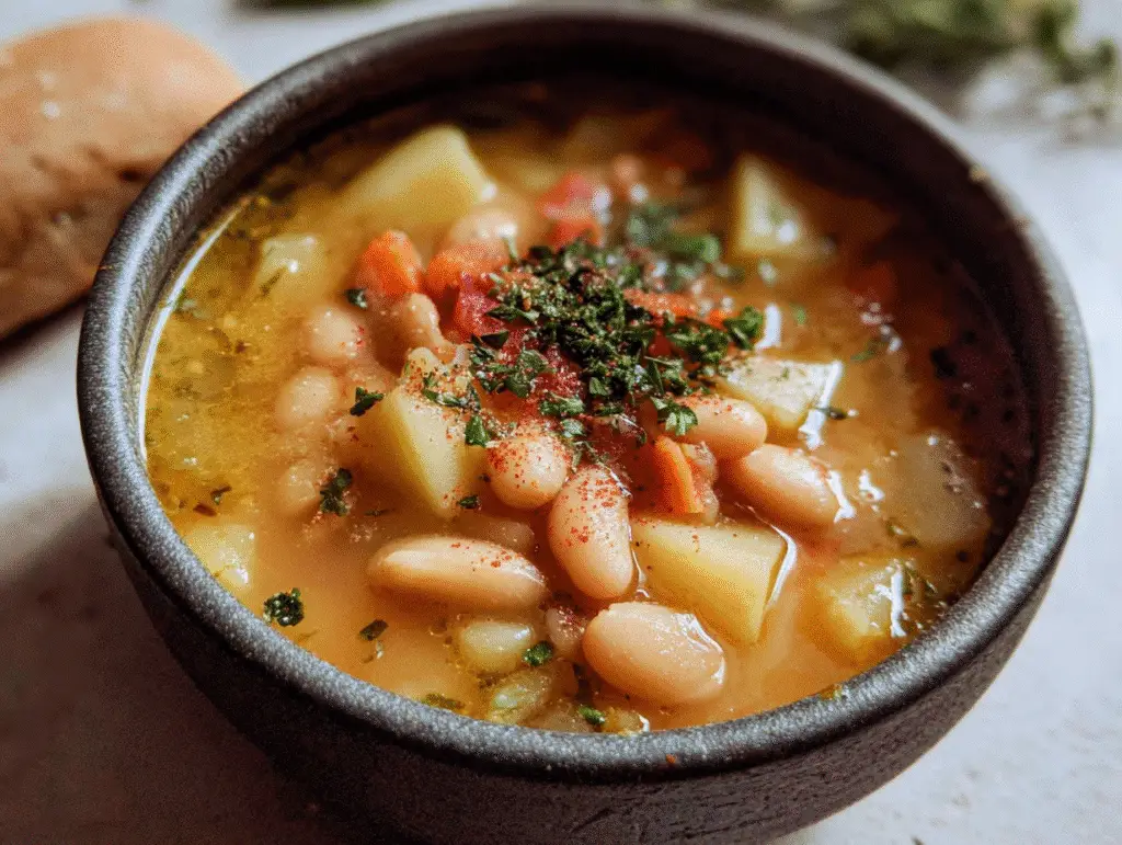 Hearty Potato Bean Soup