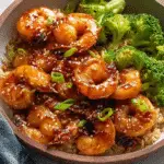 High-Protein Honey Garlic Shrimp