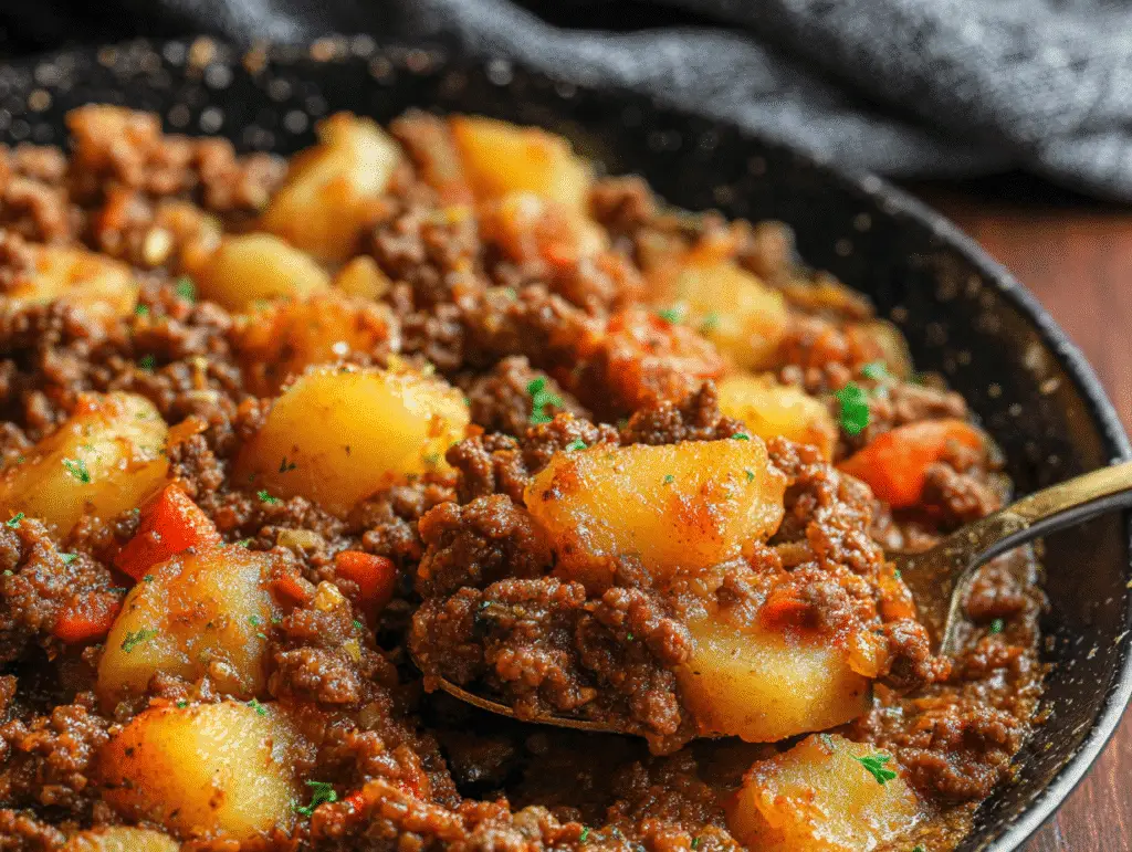 Hobo Casserole Ground Beef