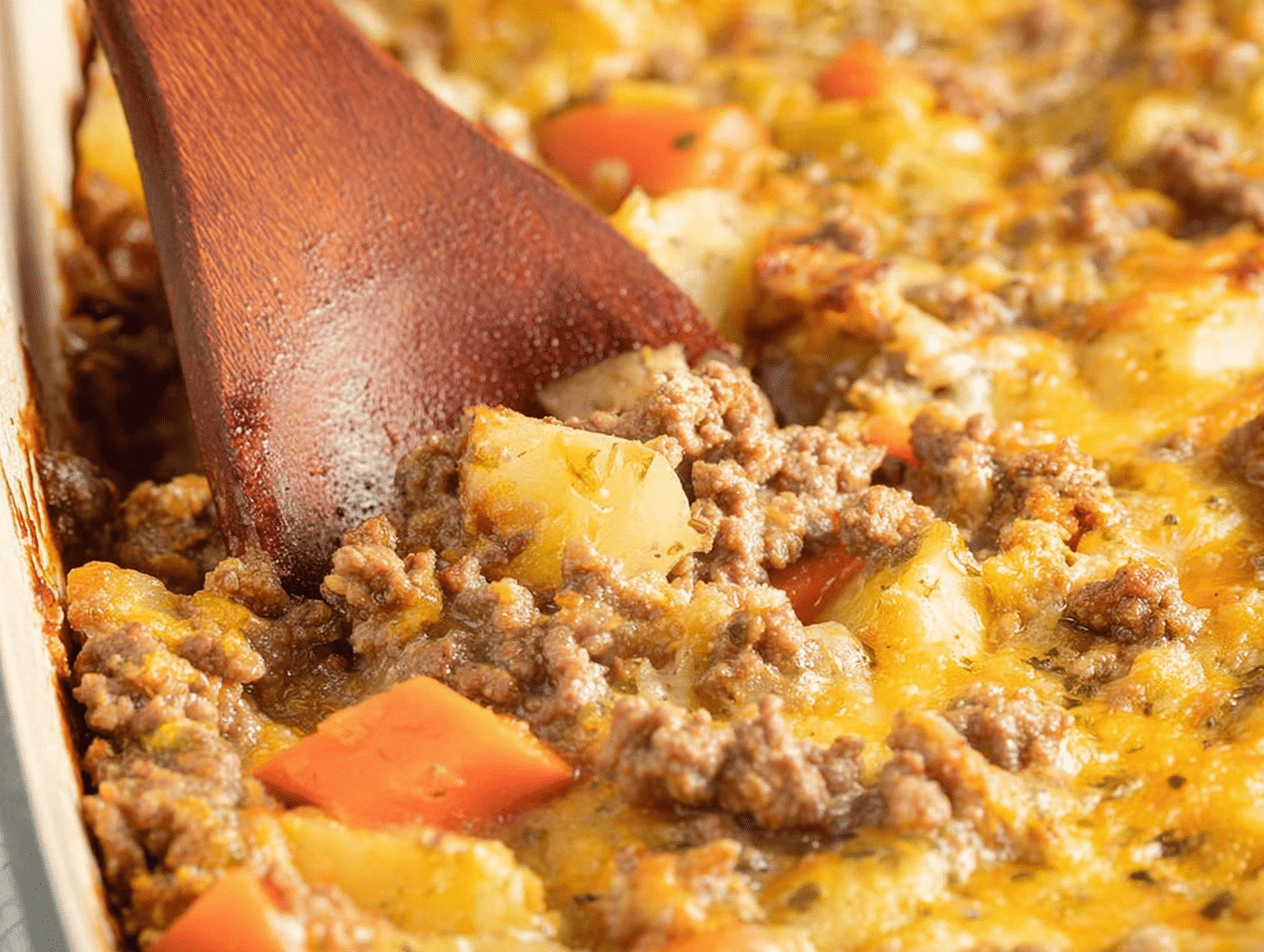 Hobo Casserole Ground Beef