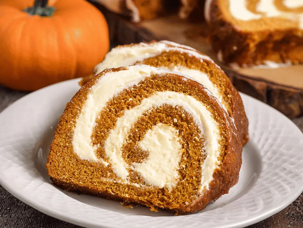 Homemade Amish Pumpkin Roll