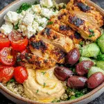Homemade Mediterranean Chicken Bowls