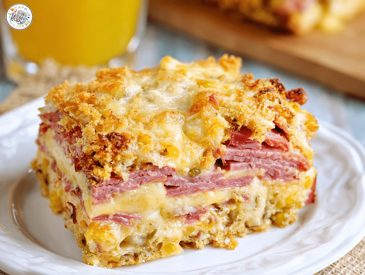 Homemade Reuben Bake