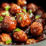 Honey BBQ Meatballs