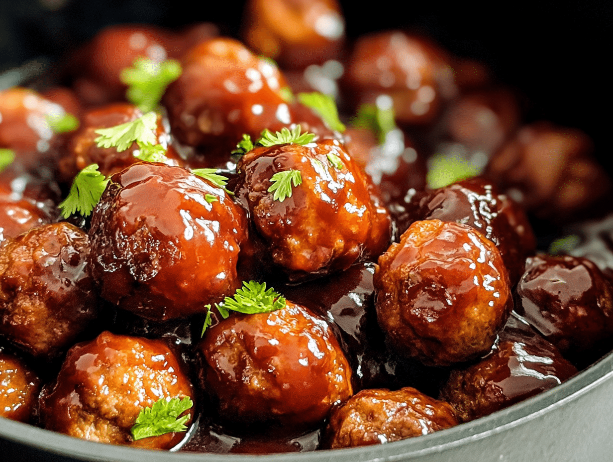 Honey BBQ Meatballs