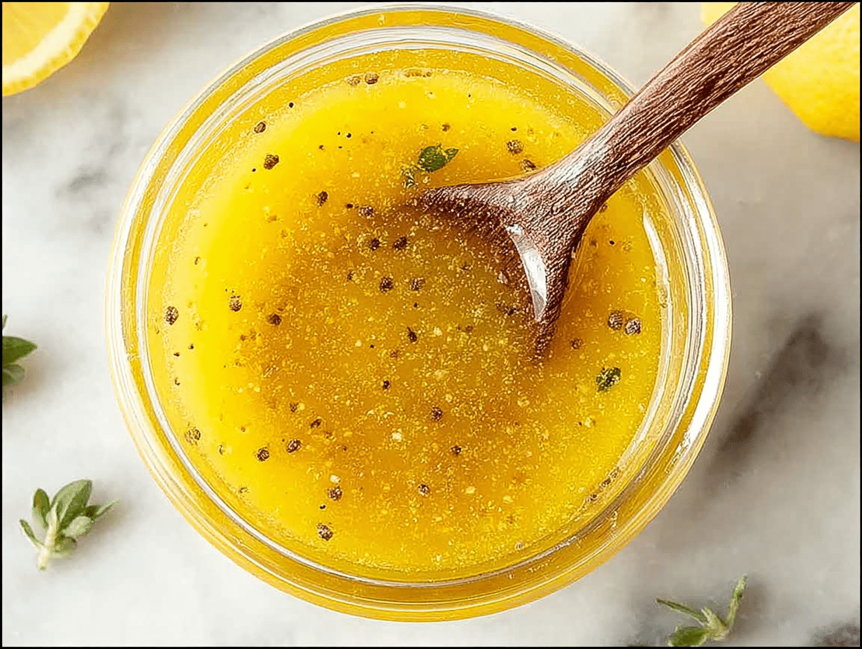 Honey Lemon Vinaigrette Dressing