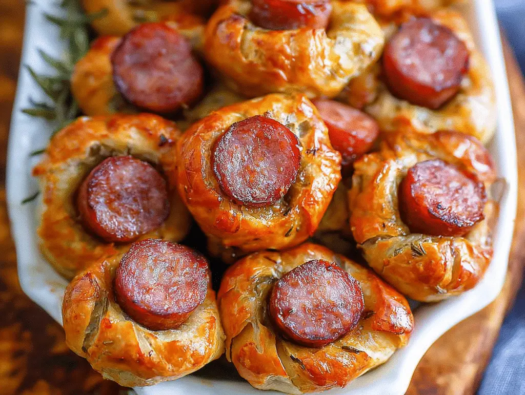 Kilted Sausage Bites