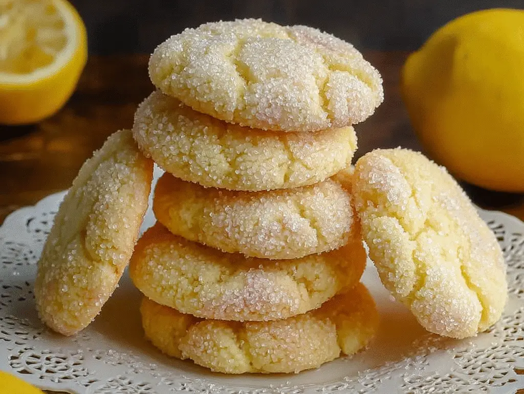 Lemon Sugar Cookies